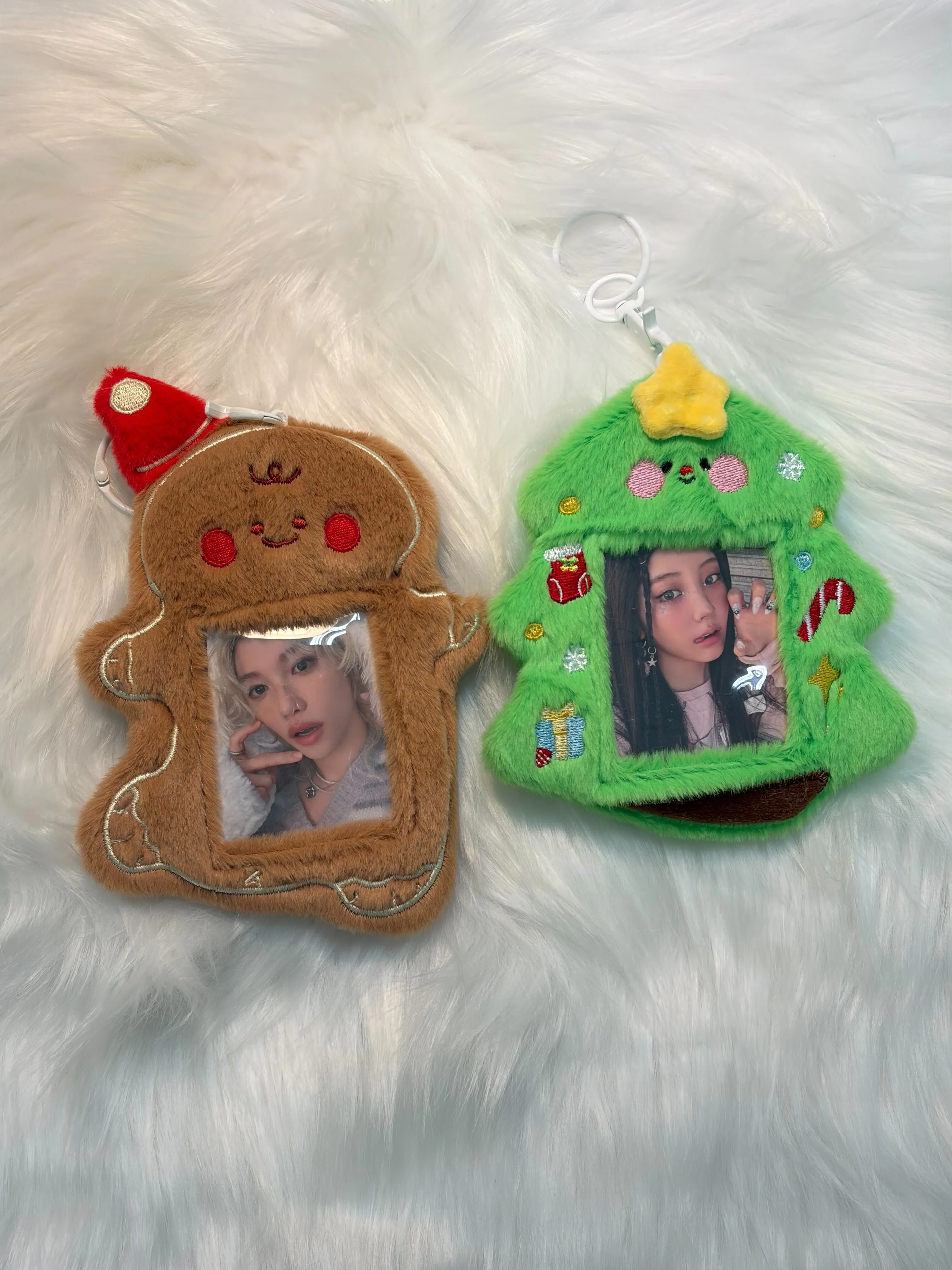 [Limited] Christmas Plush Photocard Holder Collection (Tree & Cookie Ver.)