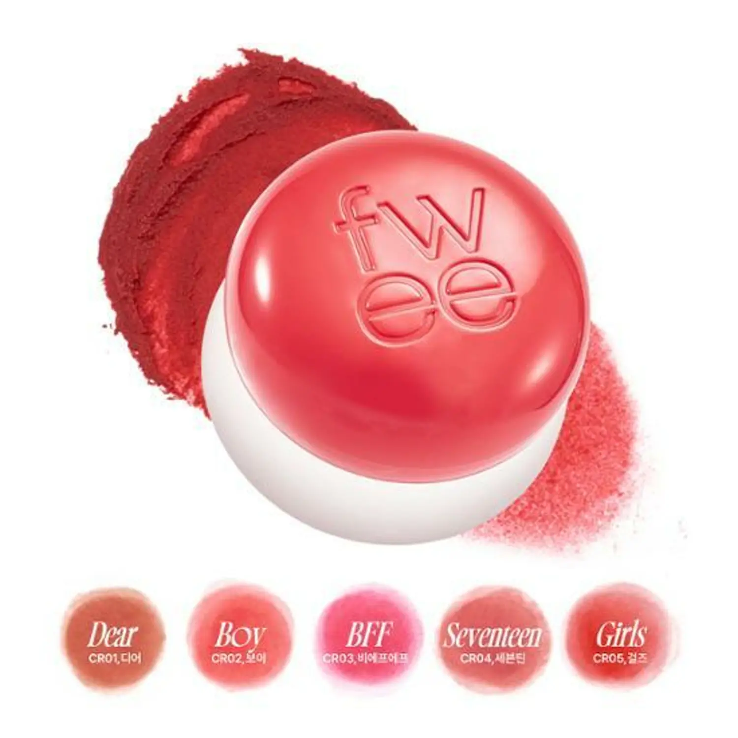 [Limited] fwee Lip & Cheek Blurry Pudding Pot (5g) *Color Select - Image 4
