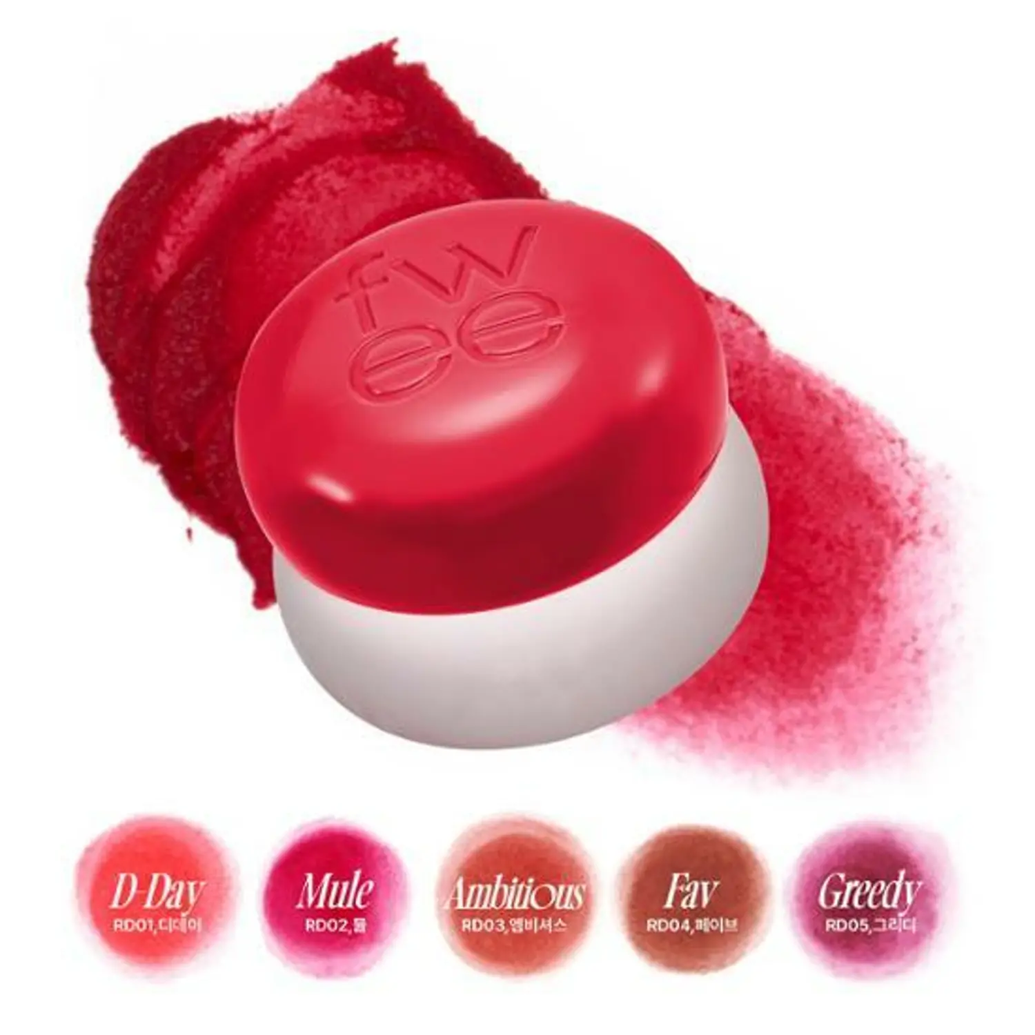 [Limited] fwee Lip & Cheek Blurry Pudding Pot (5g) *Color Select - Image 6