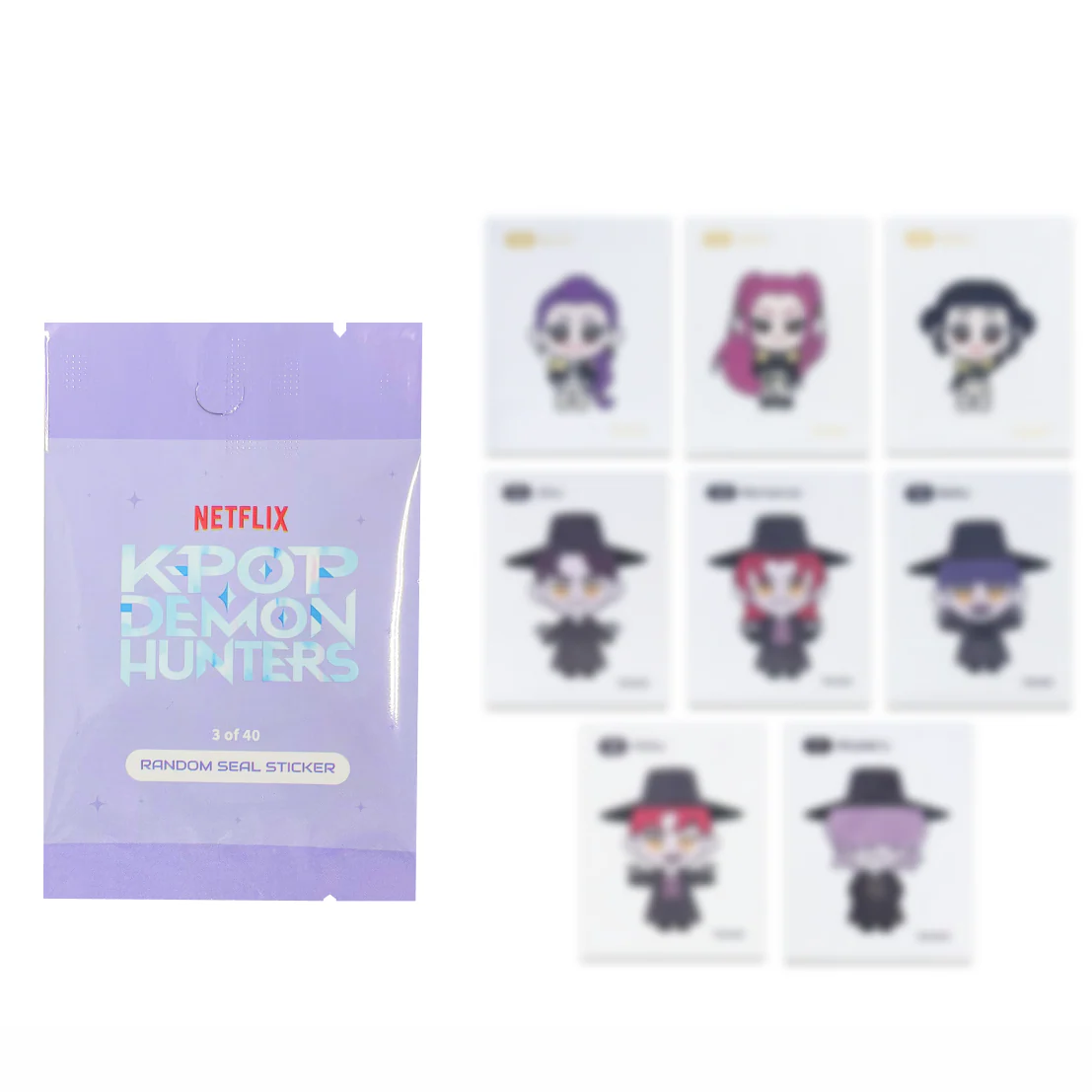 [Limited] KPOP DEMON HUNTERS - RANDOM SEAL STICKER / [SEOUL EDITION] OFFICIAL POP-UP MERCHANDISE
