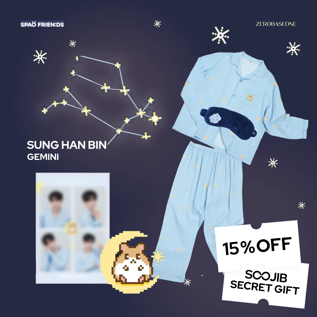 [Aldi Price Match] ZEROBASEON SPAO X ZB1 Pajamas SET with Sleep Shade - Image 6