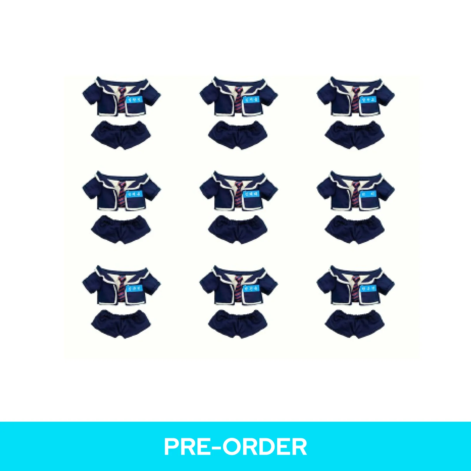 [EXCLUSIVE] ZEROBASEONE - zeroni COSTUME CLOSET (SCHOOL UNIFORM ver.) / ZB1 x LINE FRIENDS - Image 2