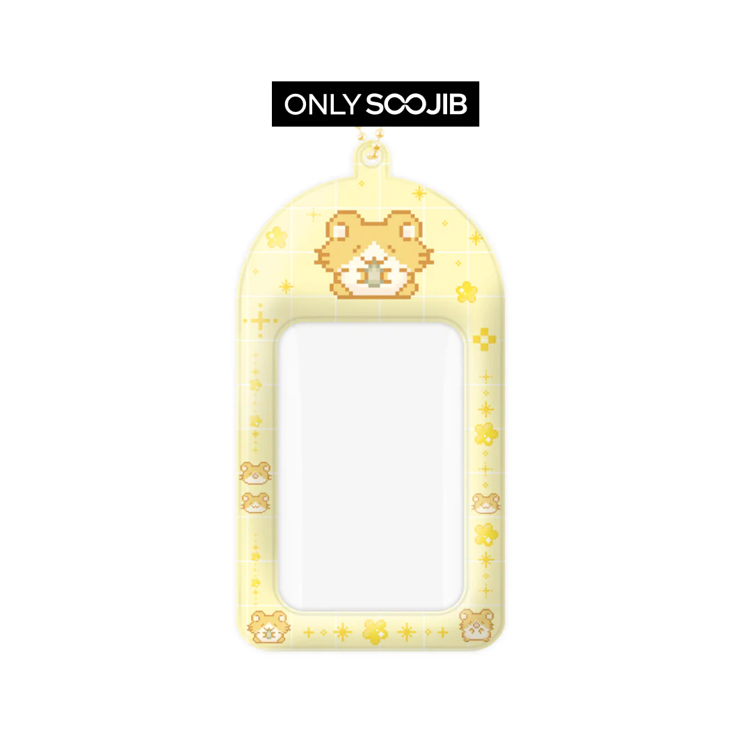 Hamstar Photo Card Holder Keyring