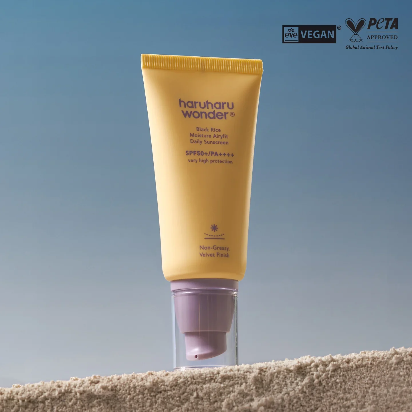 Haruharu Wonder Black Rice Moisture Airyfit Daily Sunscreen (50ml) - Image 4
