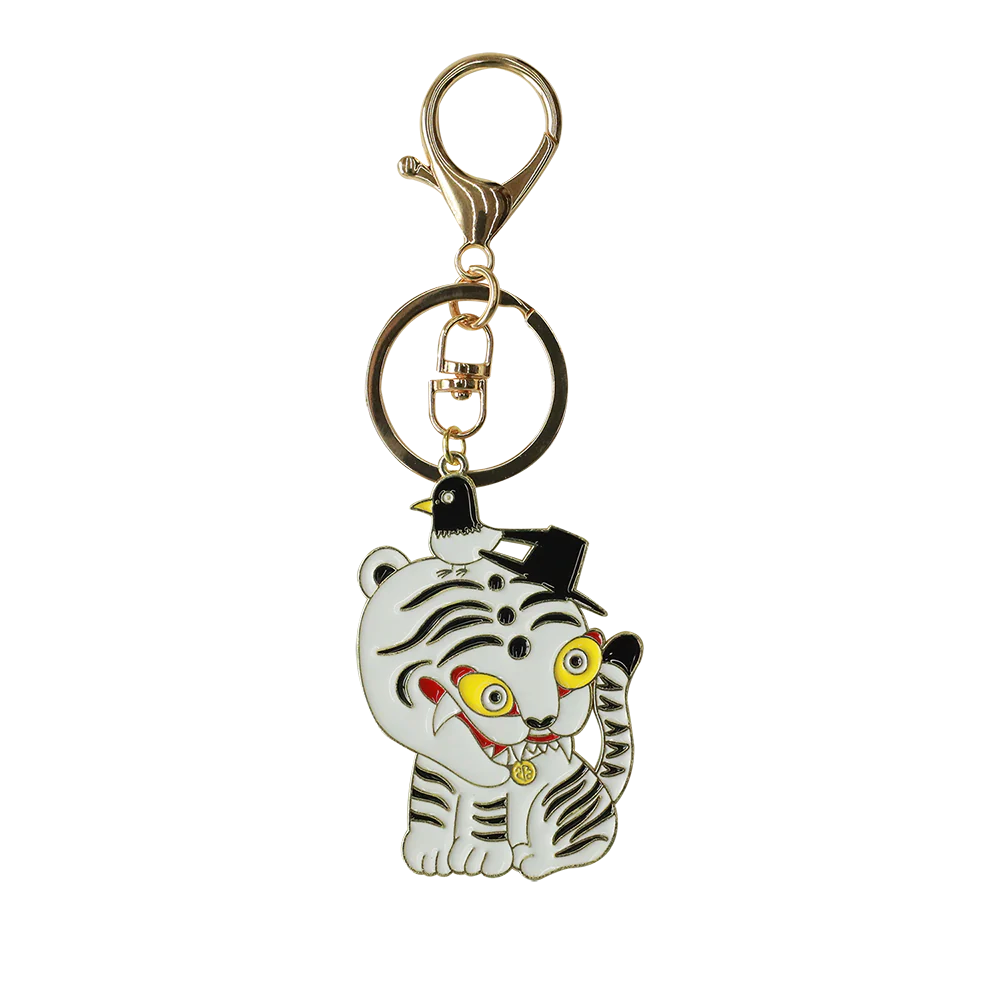 [LIMITED] Tiger Magpie Keychain - Korean Heritage Hojagdo