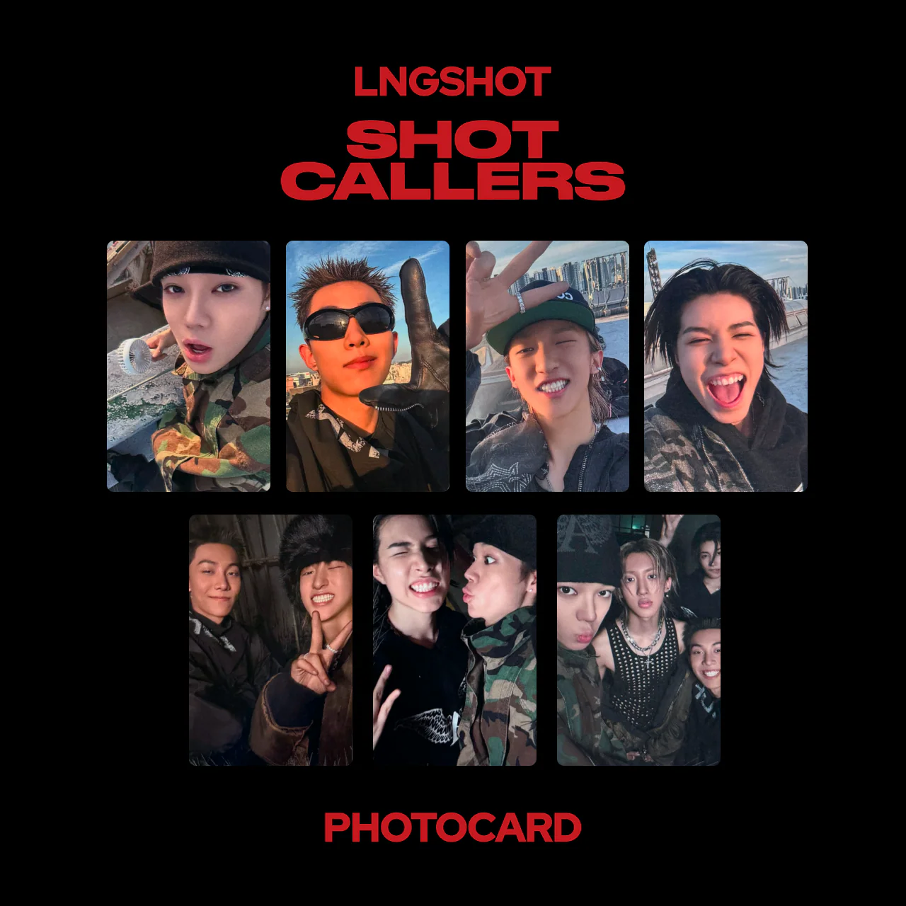 [PHOTOCARD] LNGSHOT - SHOT CALLERS (Apple Music Ver.) - Image 2