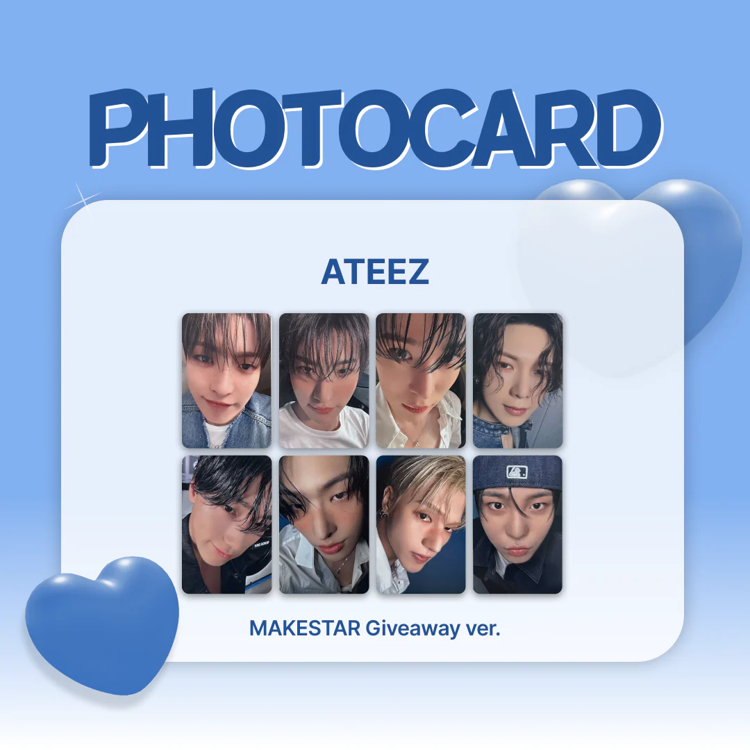 [PHOTOCARD] ATEEZ - Golden Hour part.3 (MAKESTAR Giveaway ver.) *Member Select - Image 2