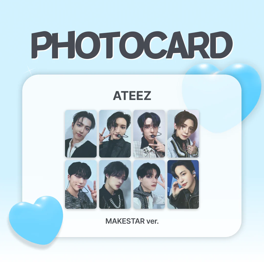 [PHOTOCARD] ATEEZ - Golden Hour pt.2 (MAKESTAR ver.) *Member Select