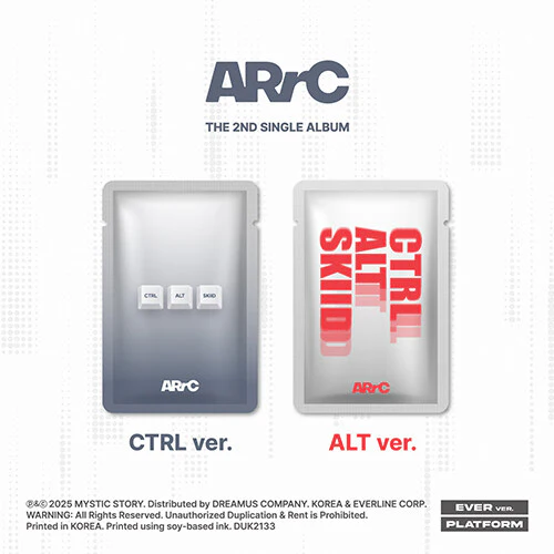 [POB] ARrC - CTRL+ALT+SKIID / 2nd Single Album