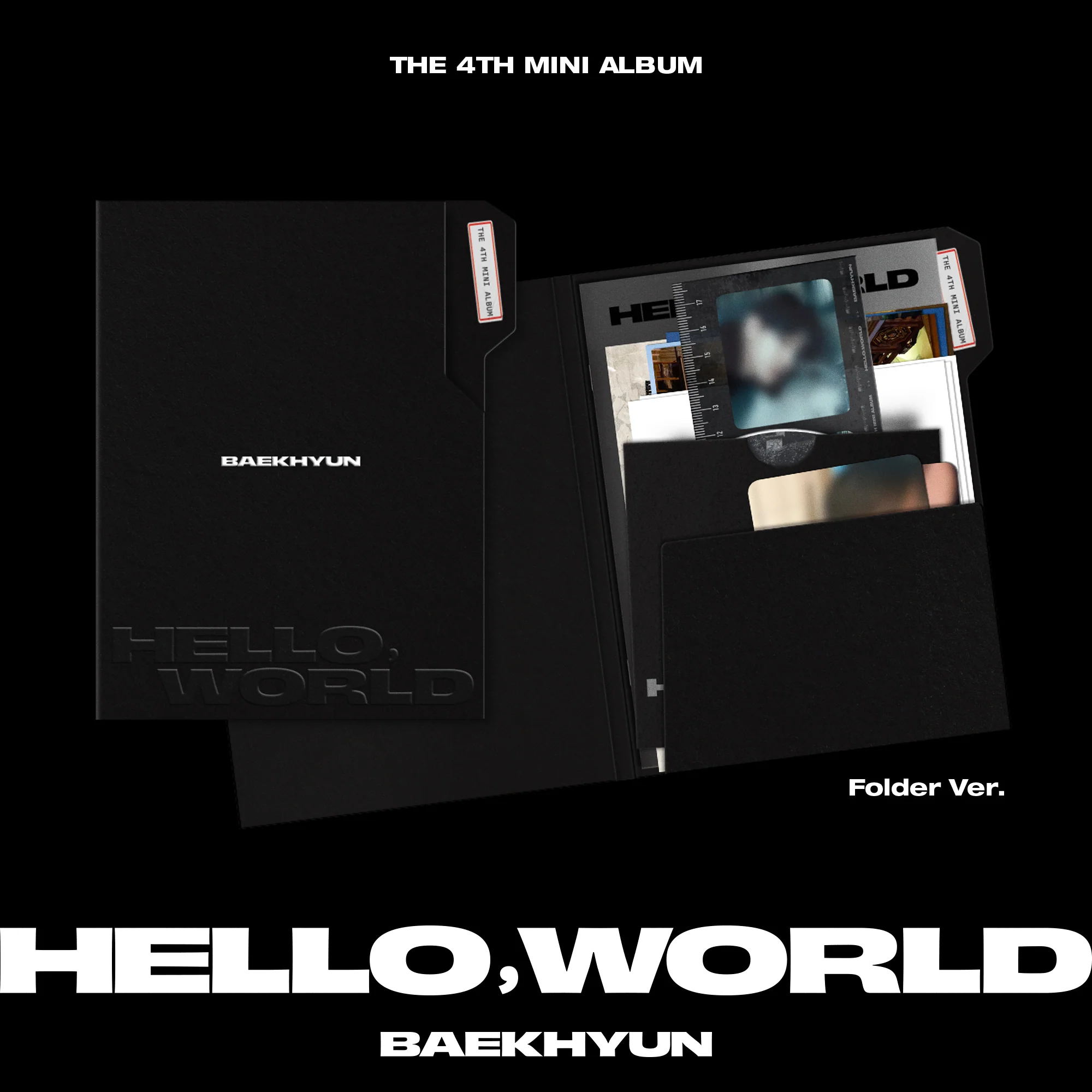 BAEKHYUN - Hello, World / The 4th Mini Album (Folder Ver.)