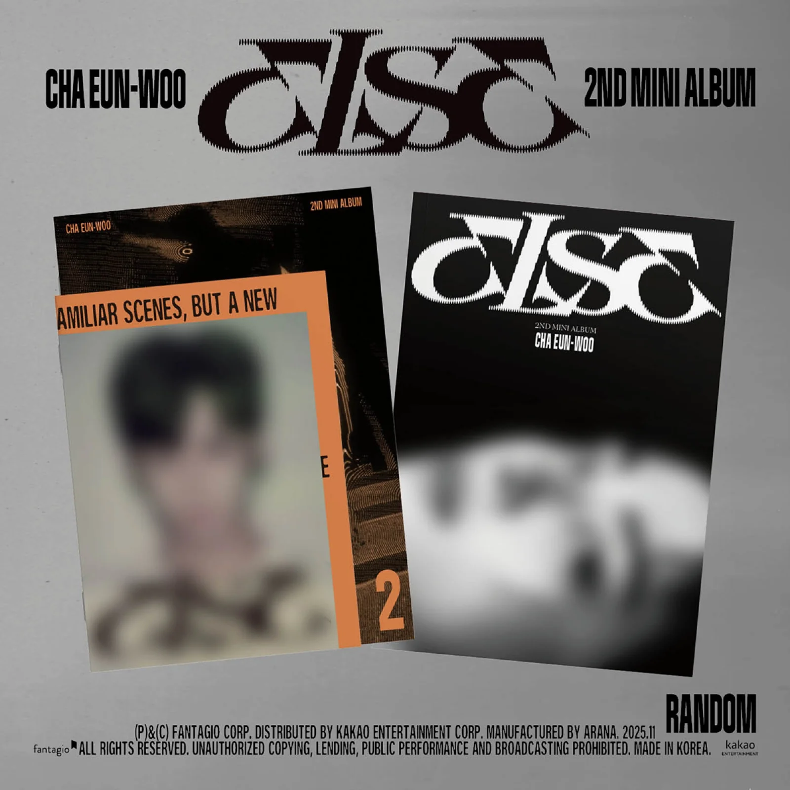 CHA EUN WOO - ELSE / 2nd Mini Album  *random