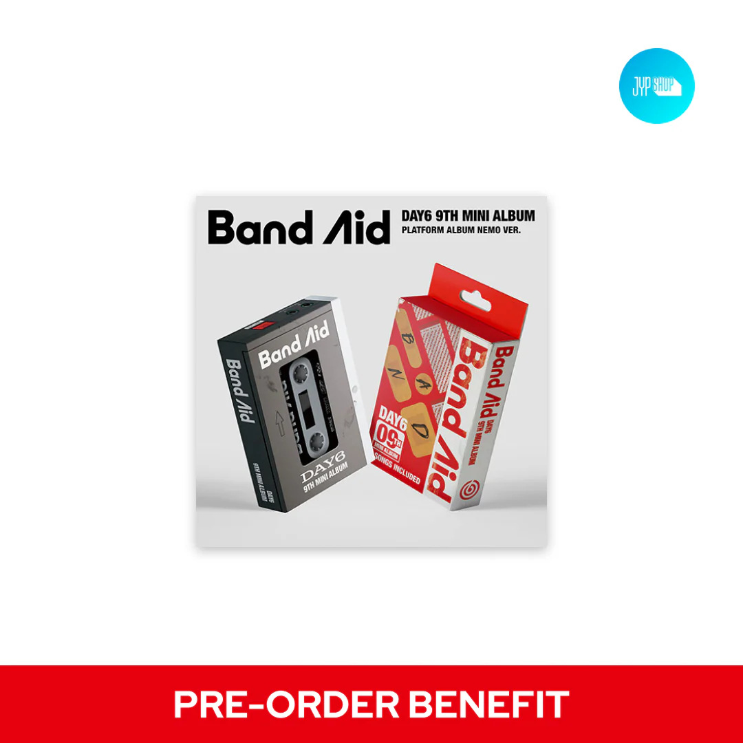 [POB] Day6 - Band Aid / 9TH MINI ALBUM (Platform Album Nemo ver.) (Random) - Image 2