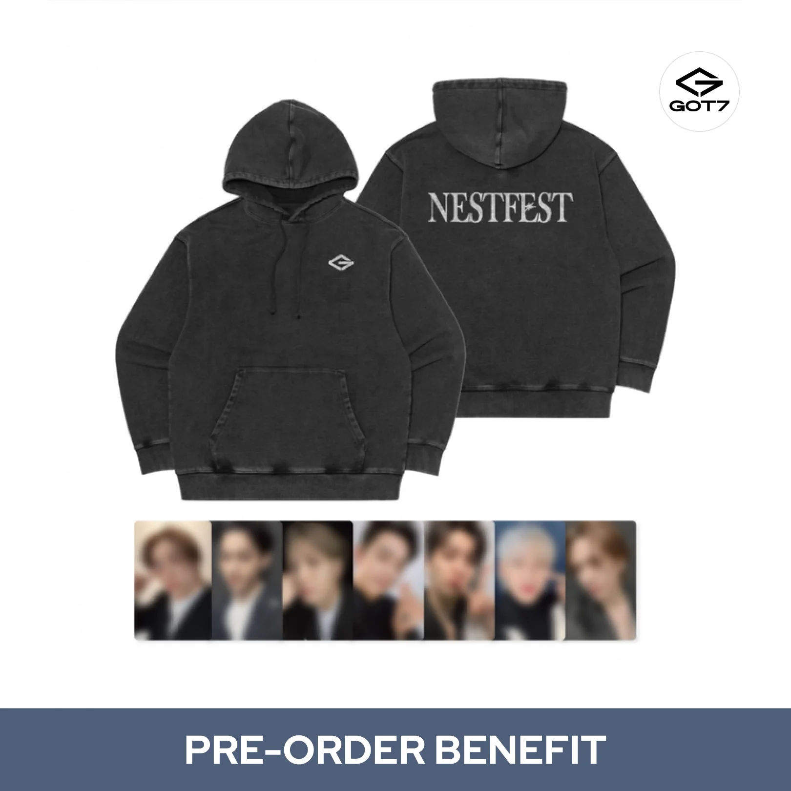 [POB] GOT7 - Hoodie SET / 2025 [NESTFEST] OFFICIAL MD - Image 2
