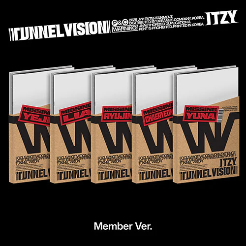 ITZY - TUNNEL VISION (Member Ver.) - Image 2