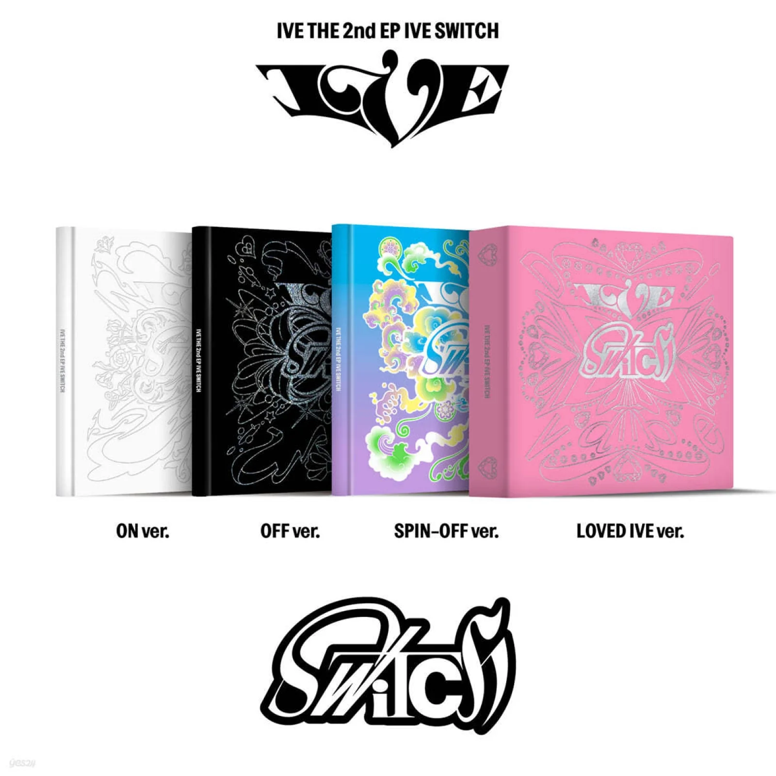 IVE- IVE SWITCH / 2ND EP ALBUM (Standard ver.) *Cover Select