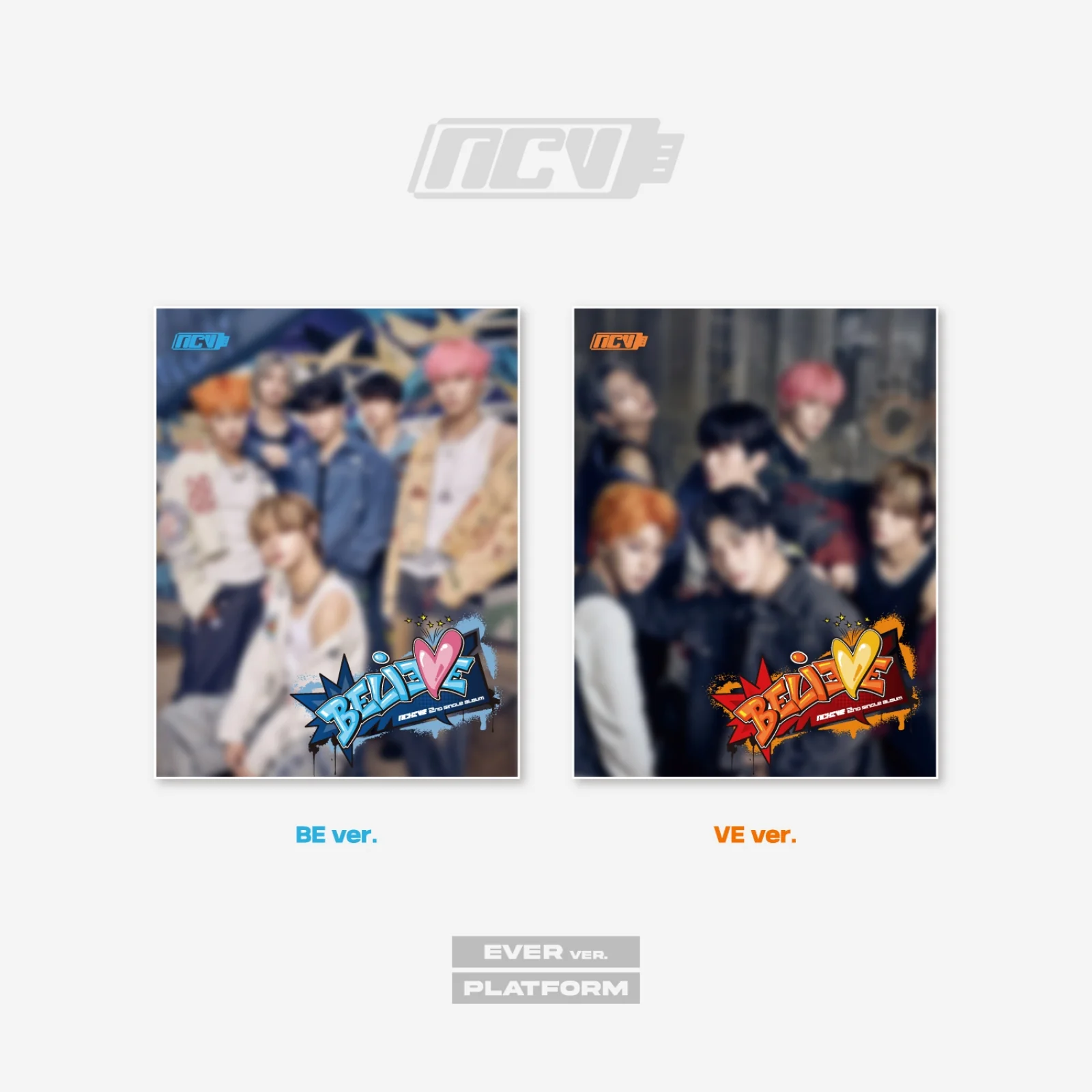 [POB] NCHIVE - BELIEVE / 2nd Single Album (Ever Ver.) - Image 2
