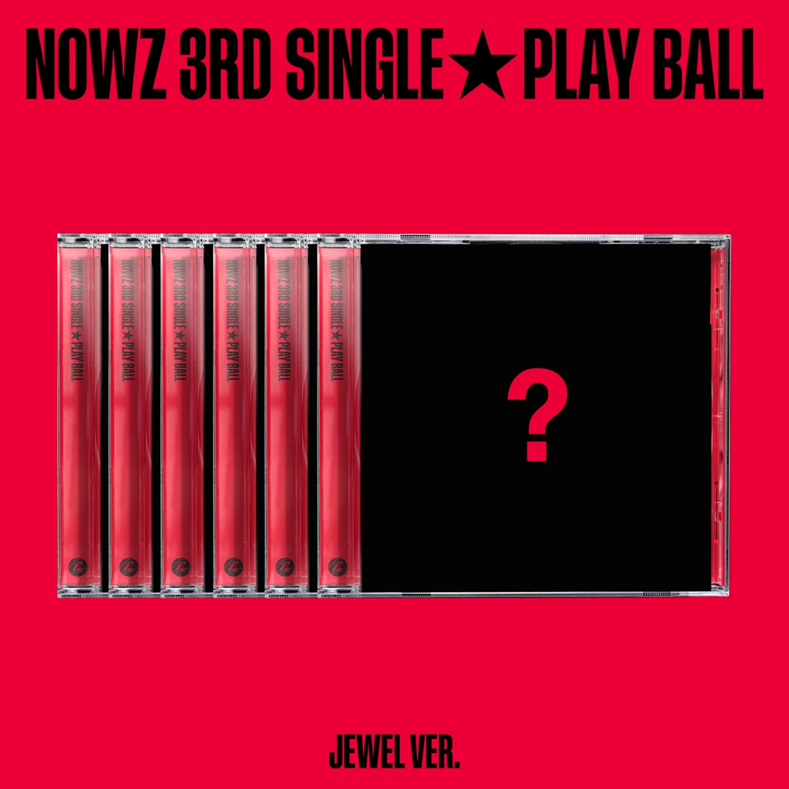 [POB] NOWZ - Play Ball / 3rd Single Album (JEWEL VER.) - Image 2