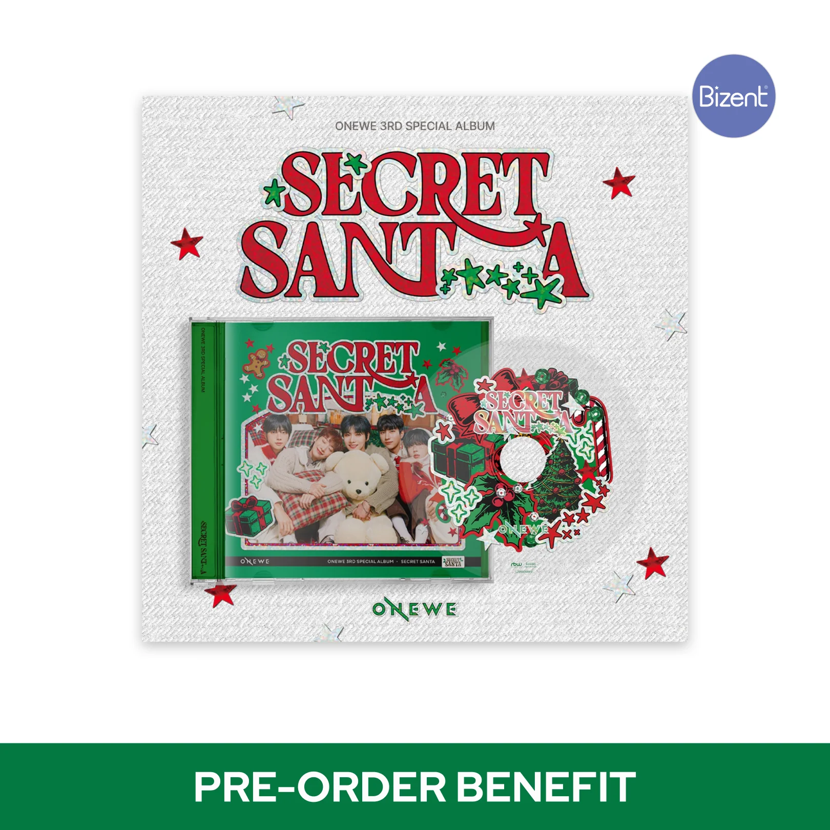 [POB] ONEWE - SECRET SANTA / 3RD SPEICAL ALBUM - Image 2