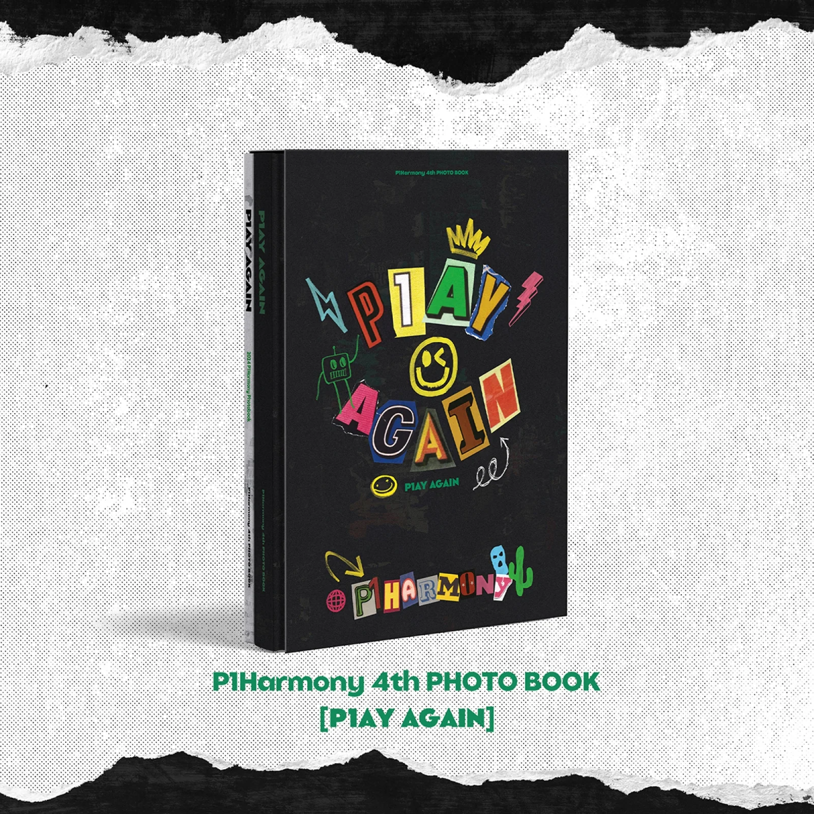 [POB] P1Harmony - P1AY AGAIN / 4TH PHOTOBOOK - Image 2