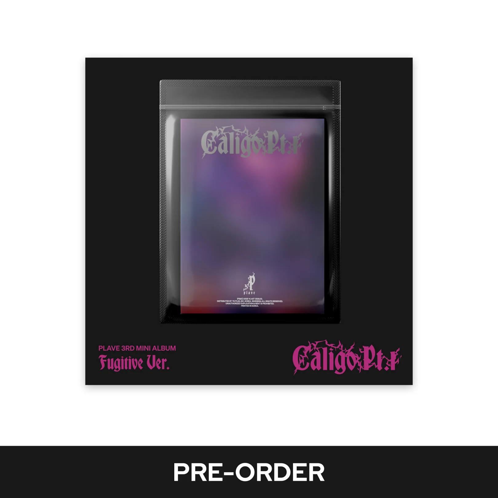 PLAVE - Caligo Pt.1 / 3RD MINI ALBUM (Fugitive ver.) - Image 2