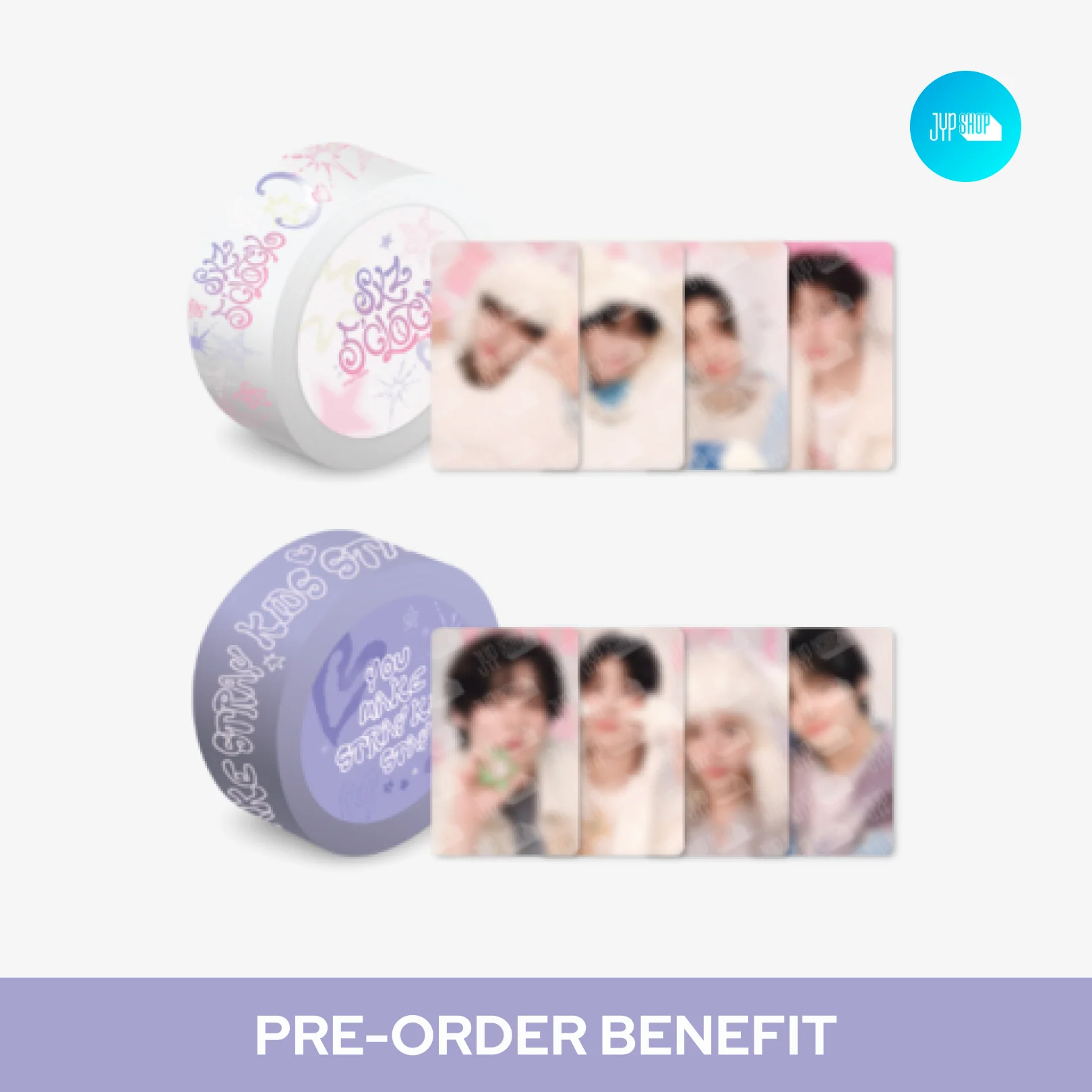 [POB] Stray Kids - BOX TAPE SET / [SKZ 5'CLOCK] OFFICIAL MERCH - Image 2