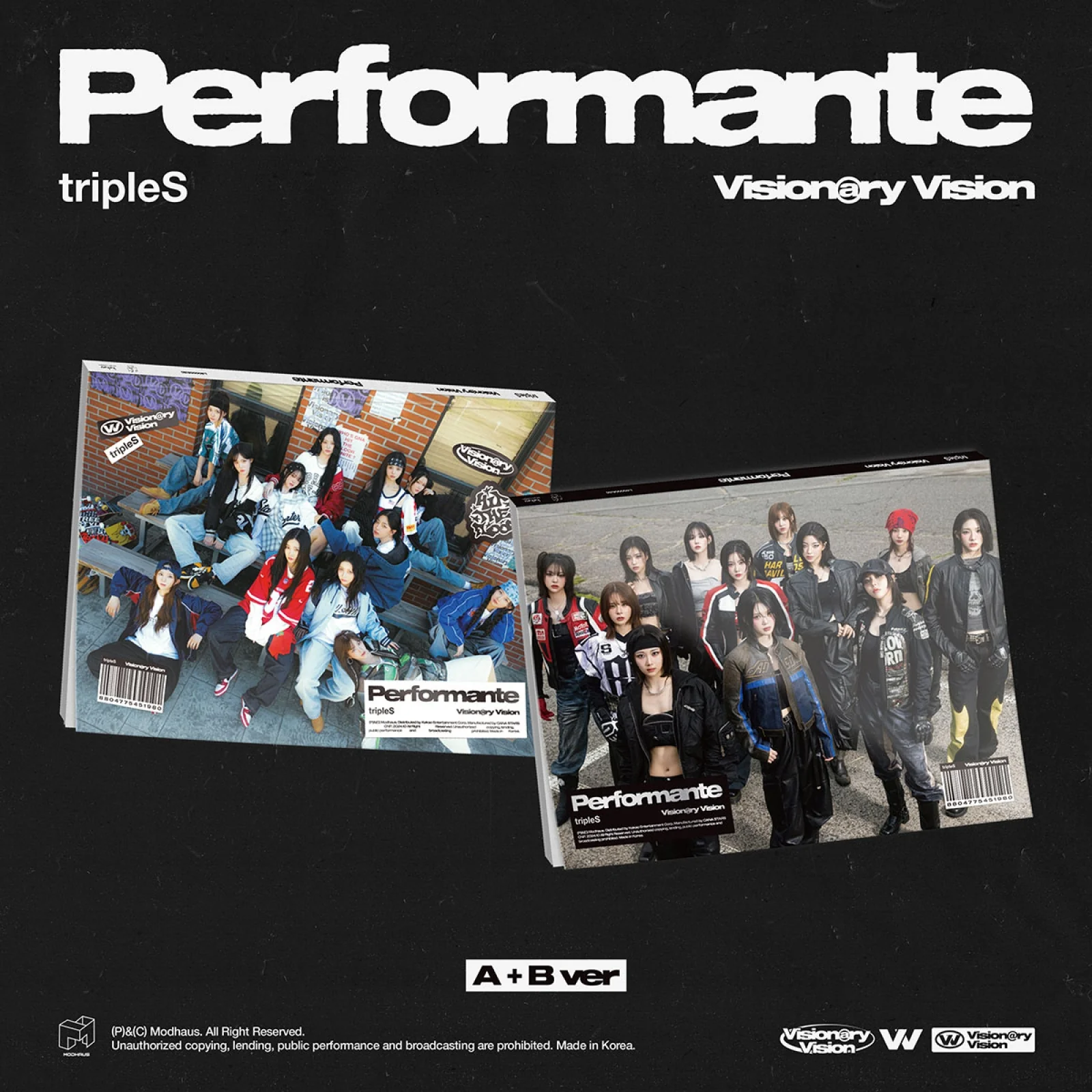 tripleS Visionary Vision - Performante / Full Album (Standard ver.) (Random)