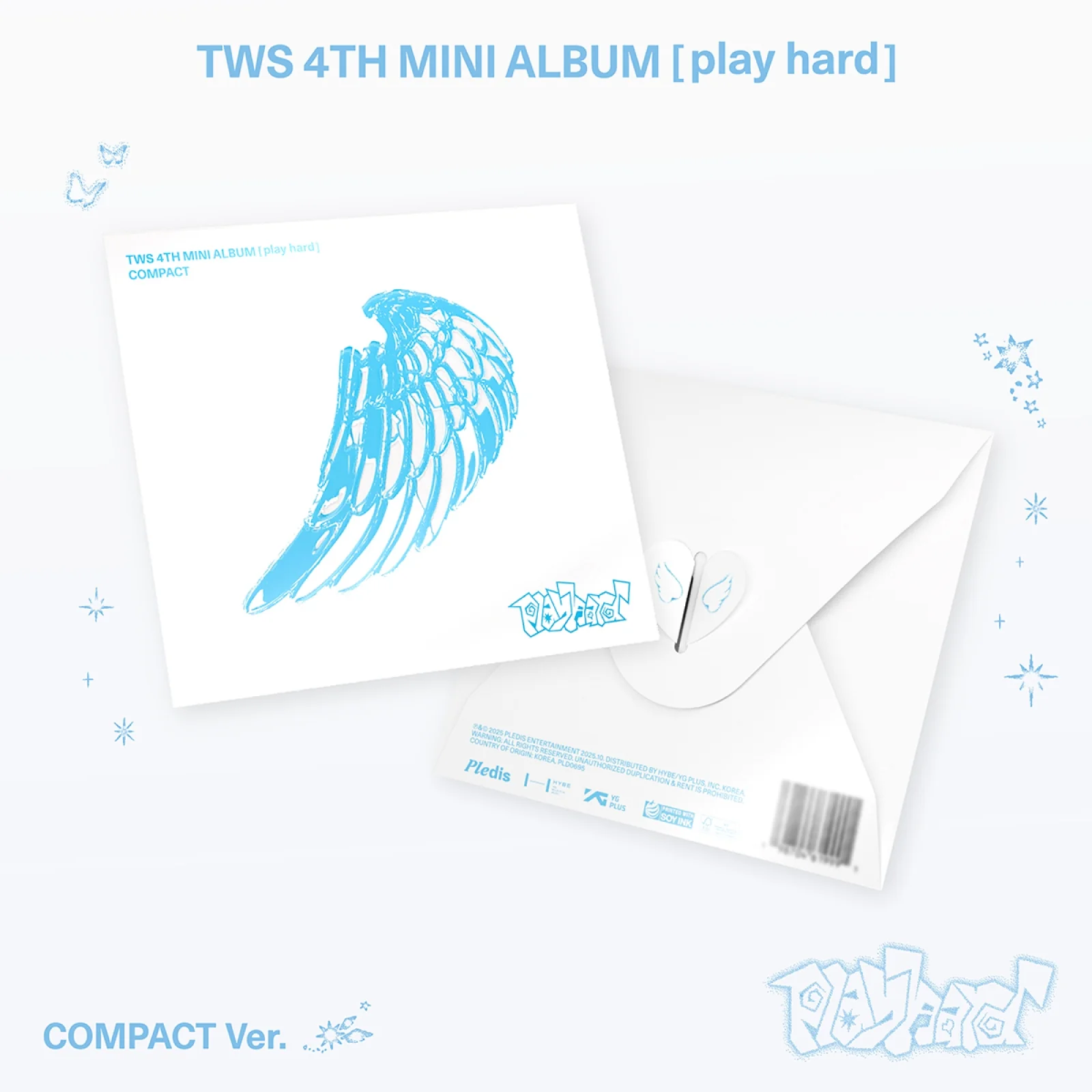 [POB] TWS - play hard / 4th Mini Album (COMPACT Ver.)