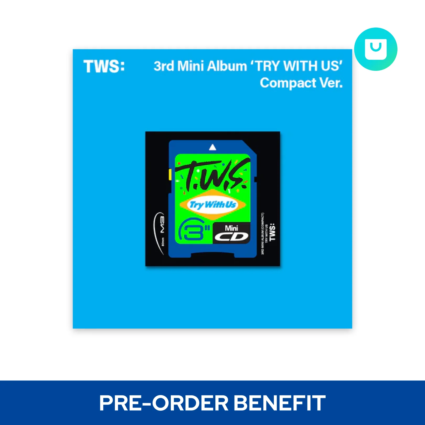 [POB] TWS - TRY WITH US / 3RD MINI ALBUM (Compact ver.) - Image 2