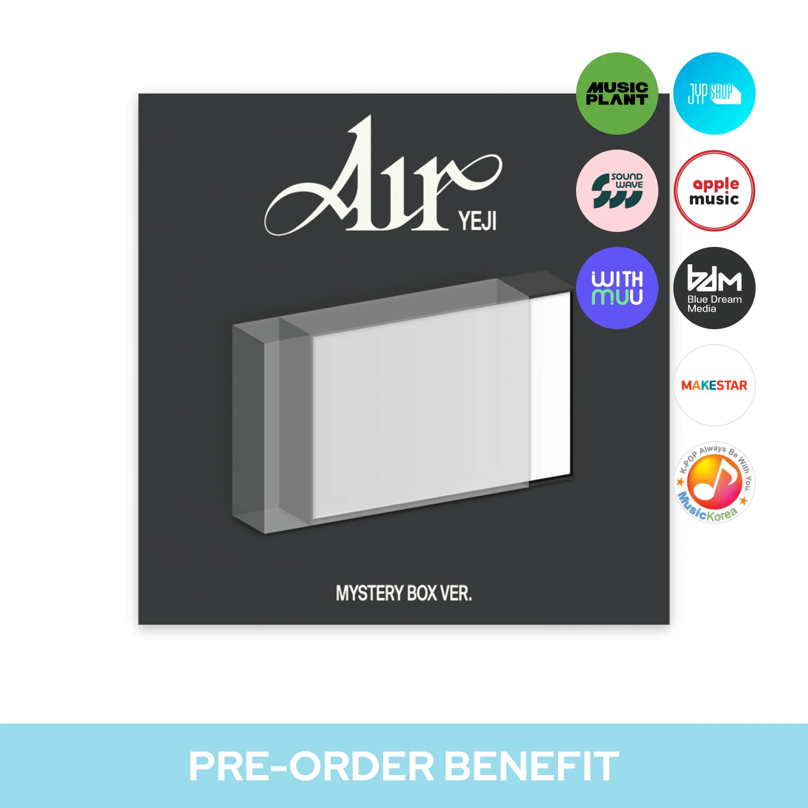 [POB] YEJI (ITZY) - Air / 1st MINI ALBUM (Mystery Box ver.) - Image 2