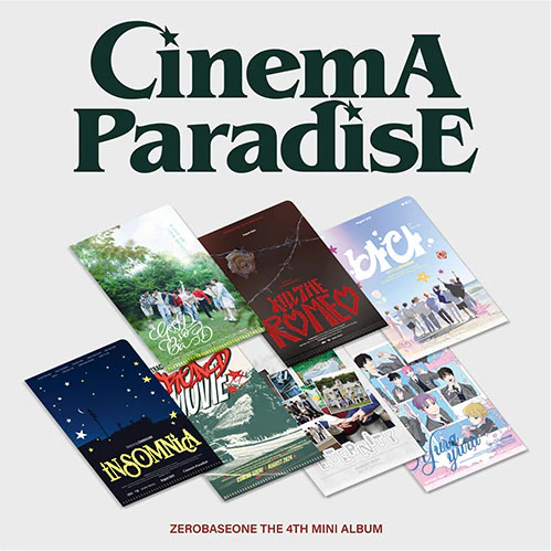 [Aldi Price Match] ZEROBASEONE - CINEMA PARADISE / The 4th Mini Album (ZEROSE ver.) *Cover Select