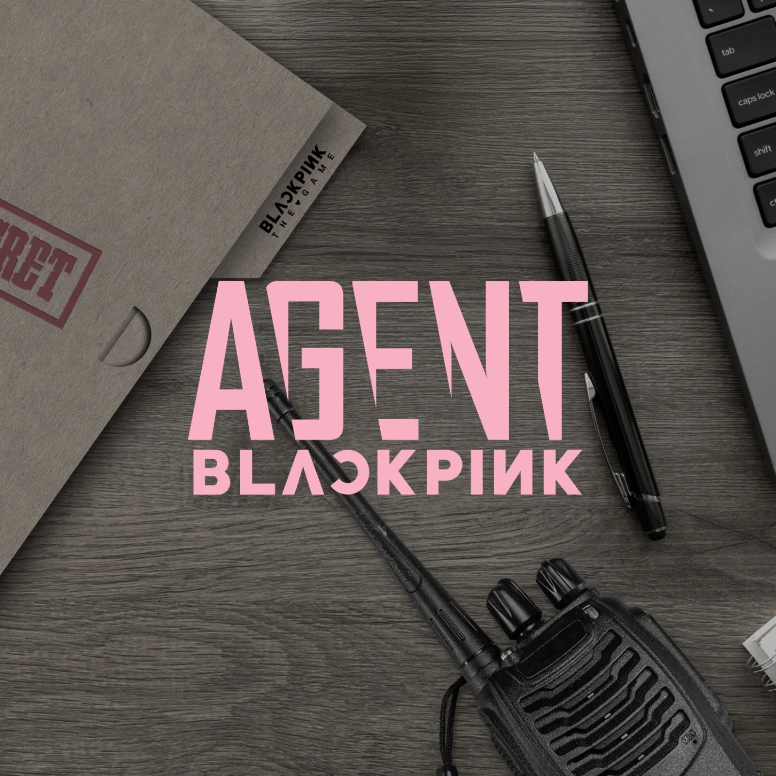 BLACKPINK - THE GAME PHOTOCARD COLLECTION AGENT BLACKPINK