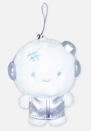 aespa - FANLIGHT DOLL KEY RING (SILVER ver.) / 2025-26 aespa LIVE TOUR [SYNK : aeXIS LINE] OFFICIAL MD - Image 4