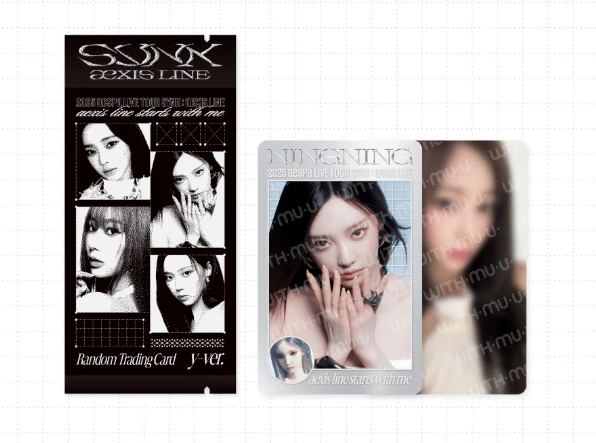 aespa - RANDOM TRADING CARD SET / 2025-26 aespa LIVE TOUR [SYNK : aeXIS LINE] OFFICIAL MD - Image 3