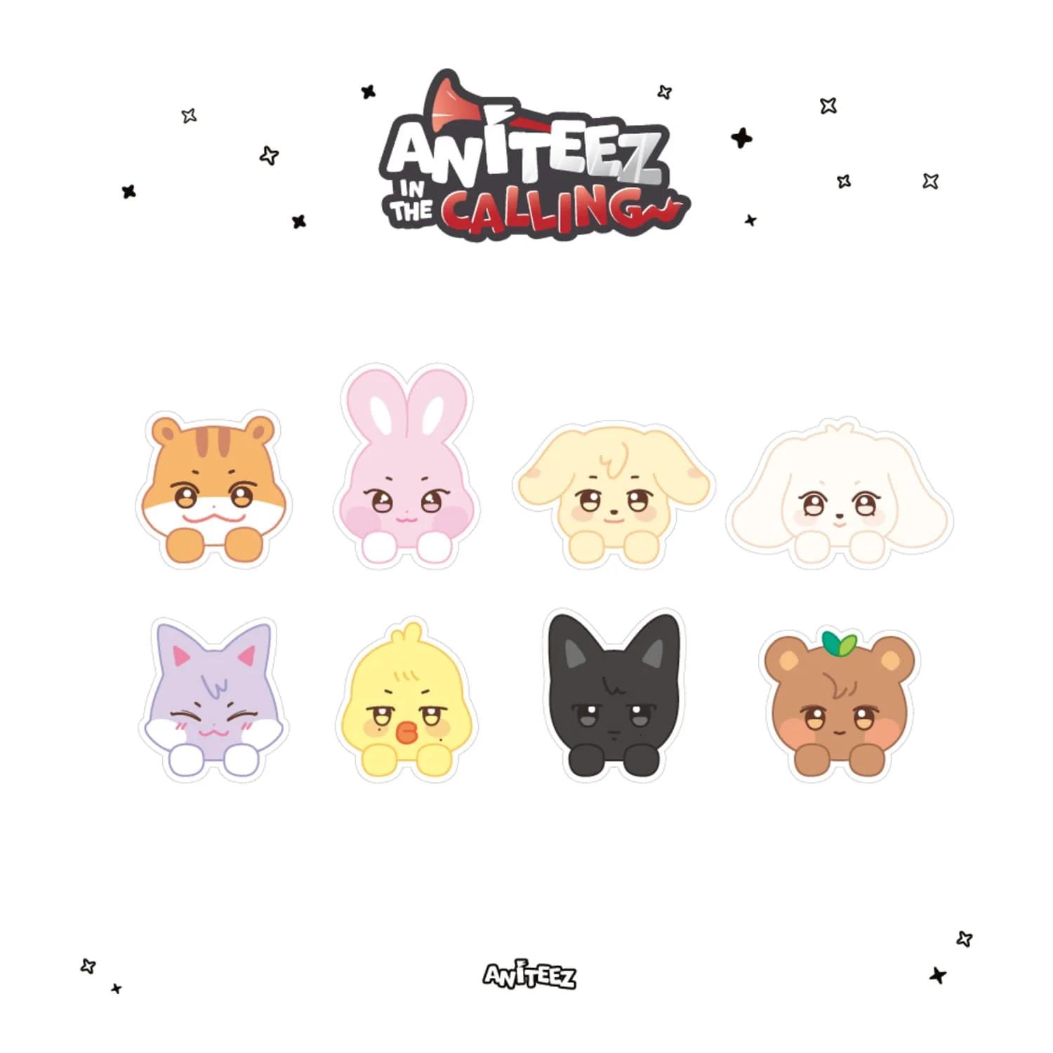 ATEEZ - ACRYLIC CLIP MAGNET ’ANITEEZ IN THE CALLING’ MD