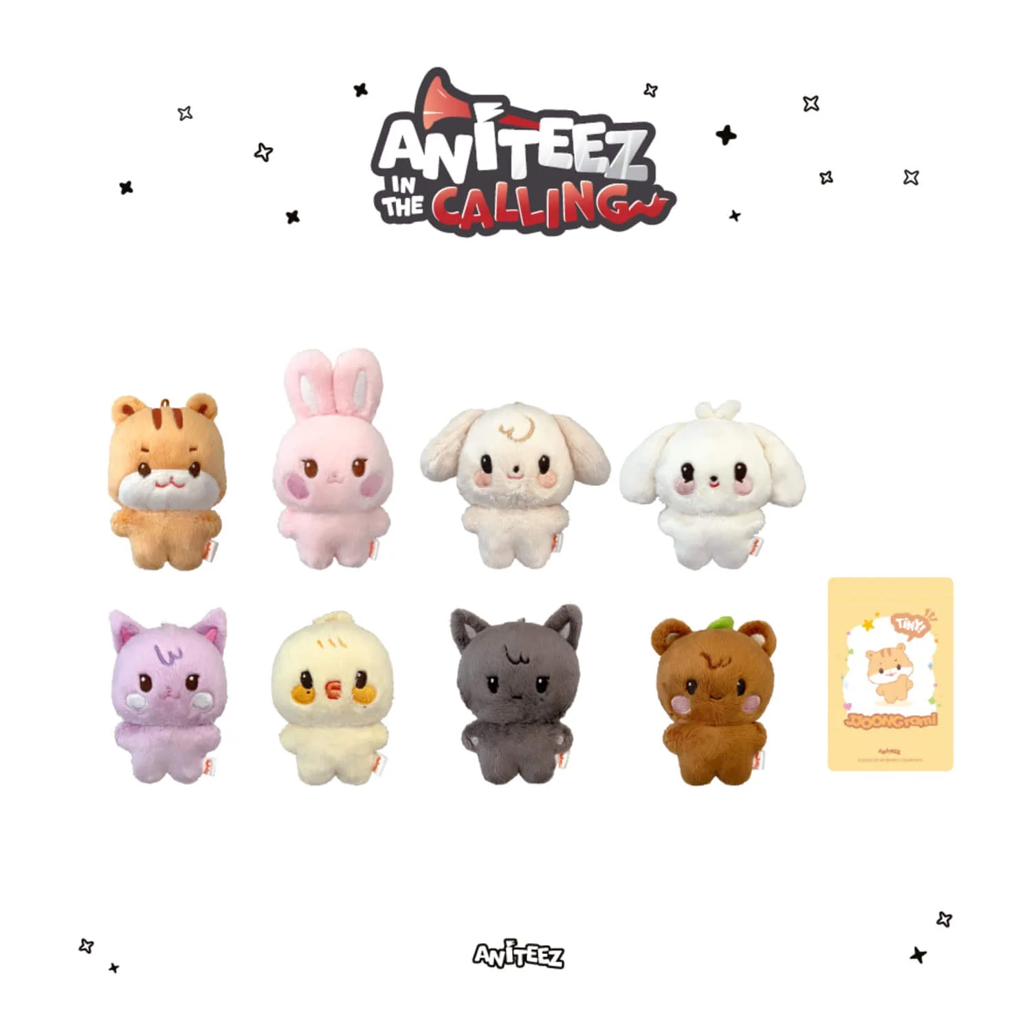ATEEZ - TINY ANITEEZ PLUSH DOLL ’ANITEEZ IN THE CALLING’ MD - Image 2