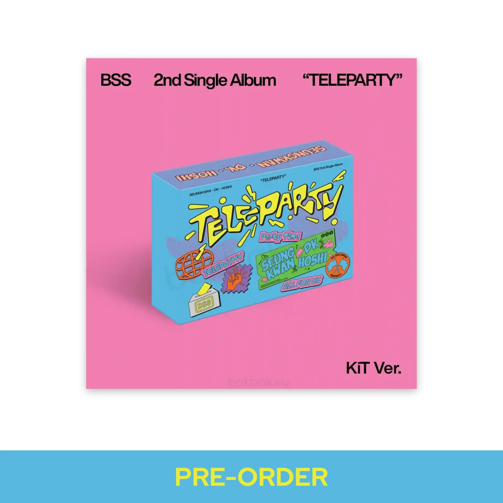 BSS (SEVENTEEN) - TELEPARTY / 2ND SINGLE ALBUM (KiT Ver.) - Image 2