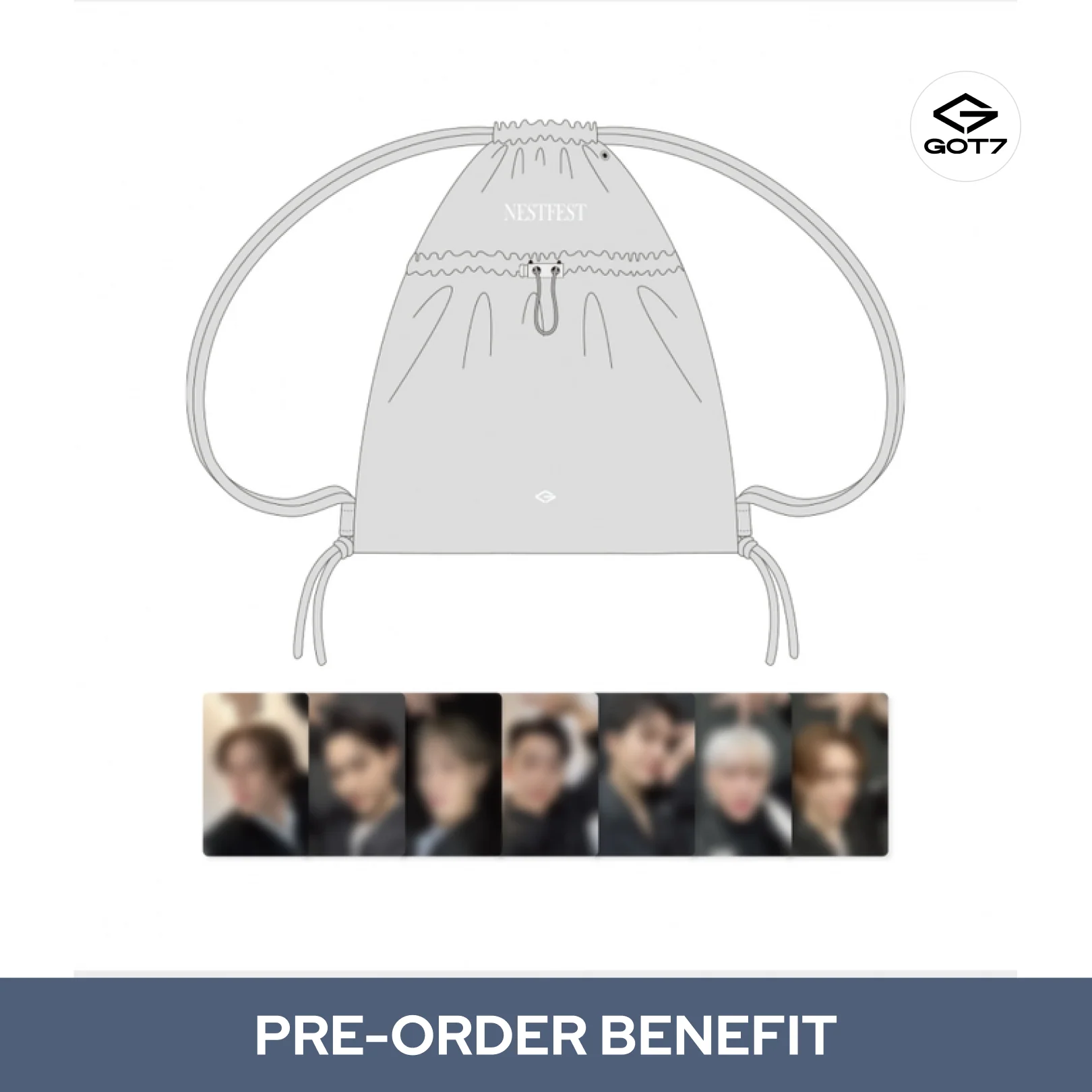 [POB] GOT7 - String Bag SET / 2025 [NESTFEST] OFFICIAL MD - Image 2