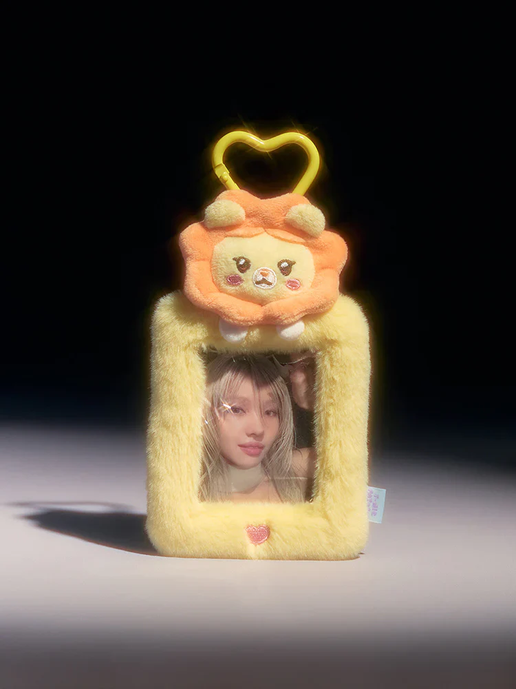 i-dle - minini PLUSH PHOTOCARD HOLDER KEYRING / 'We are' POP-UP x LINE FRIENDS - Image 5