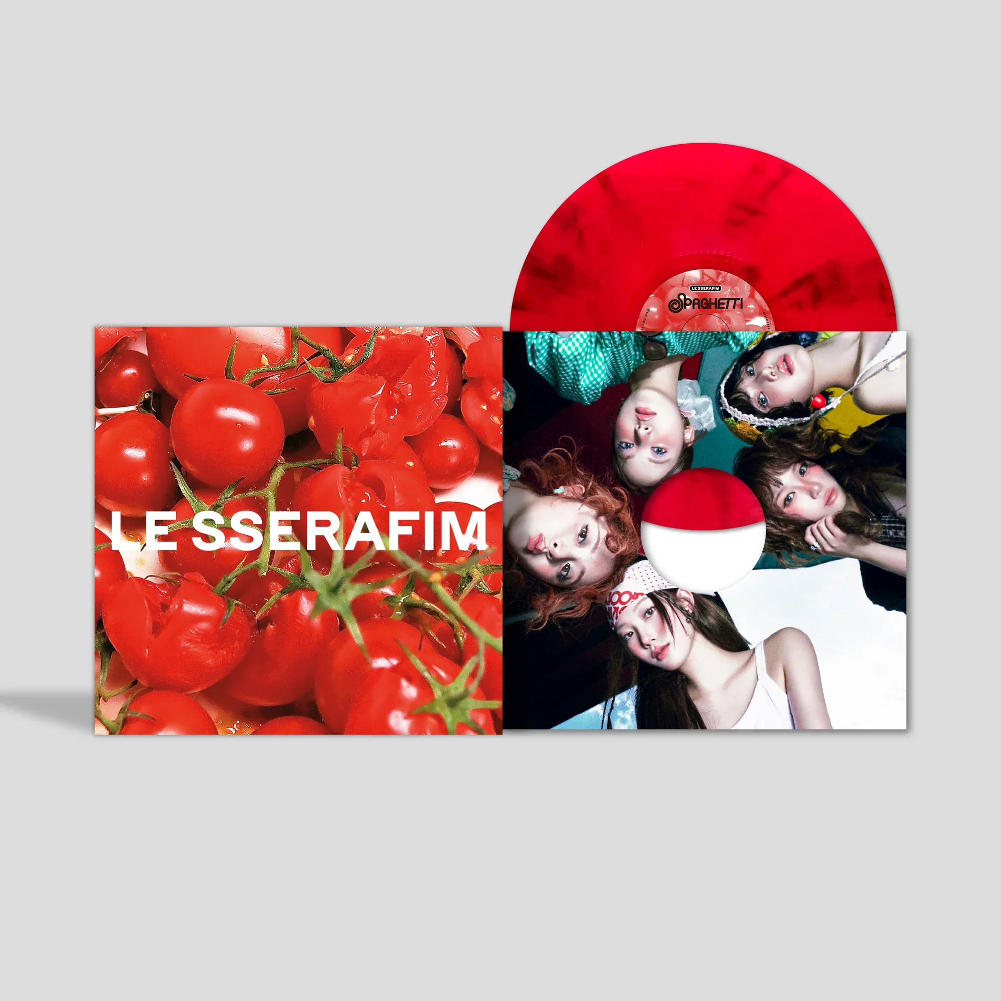 LE SSERAFIM - SPAGHETTI / 1st Single Album (Vinyl ver.) - Image 2