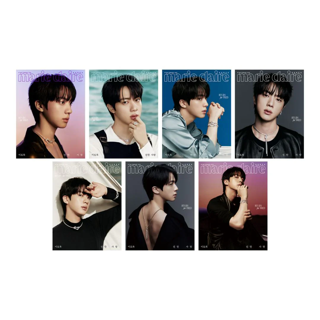 [Pre-order] Marie Claire [2026.2] (COVER : BTS - JIN) - Image 8
