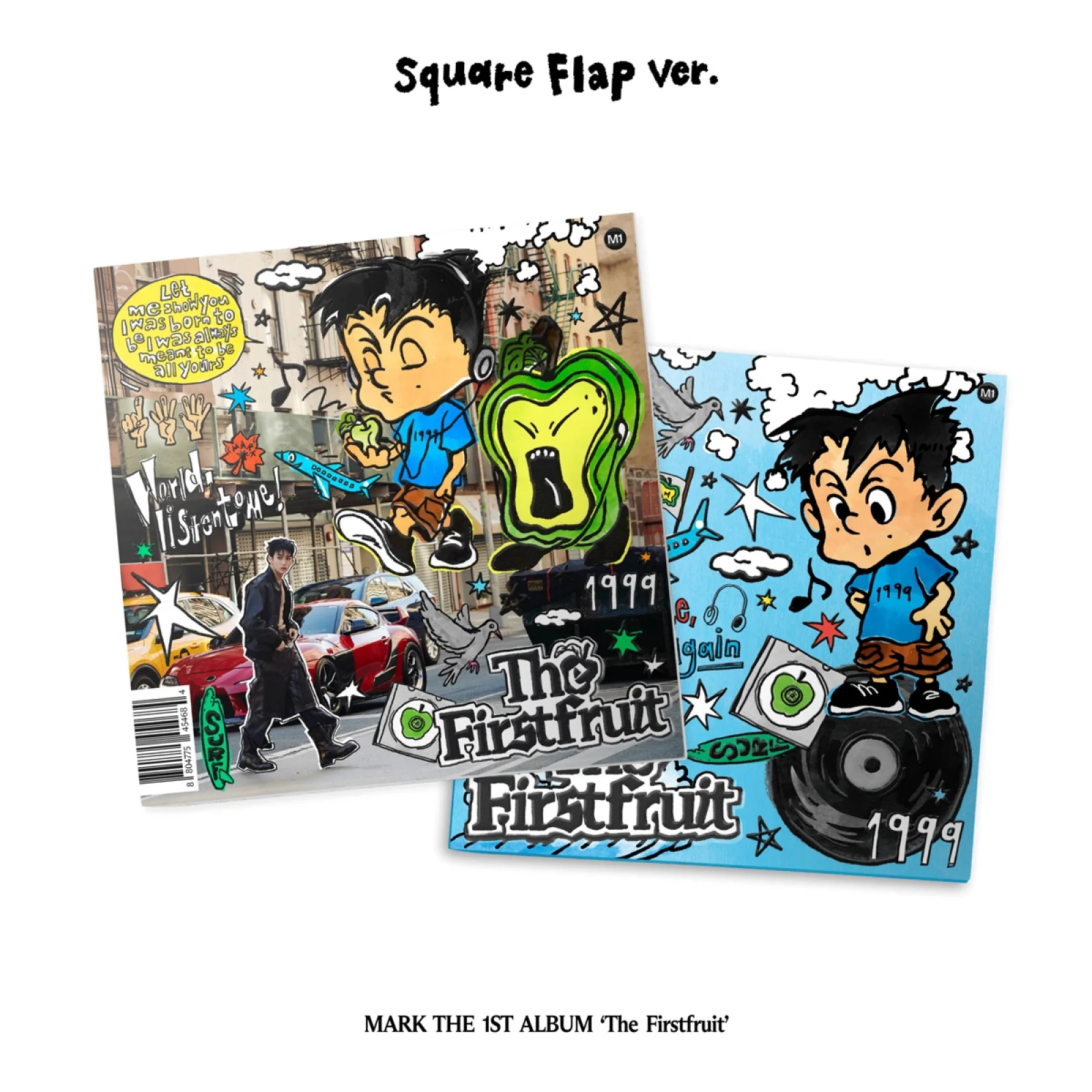 [Lucky Grab] MARK (NCT) - The Firstfruit / 1st Album (Square Flap Ver.) *Cover Select