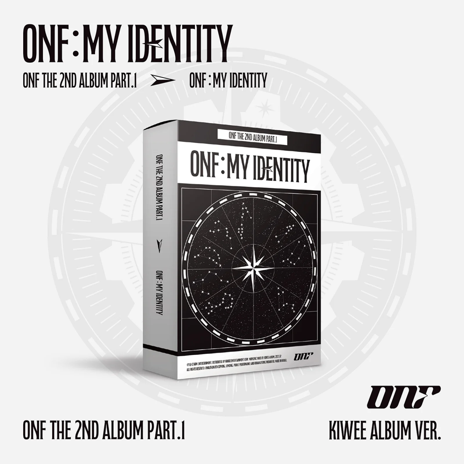 ONF - ONF:MY IDENTITY / The 2nd Album Part.1 (kiwee ALBUM ver.)