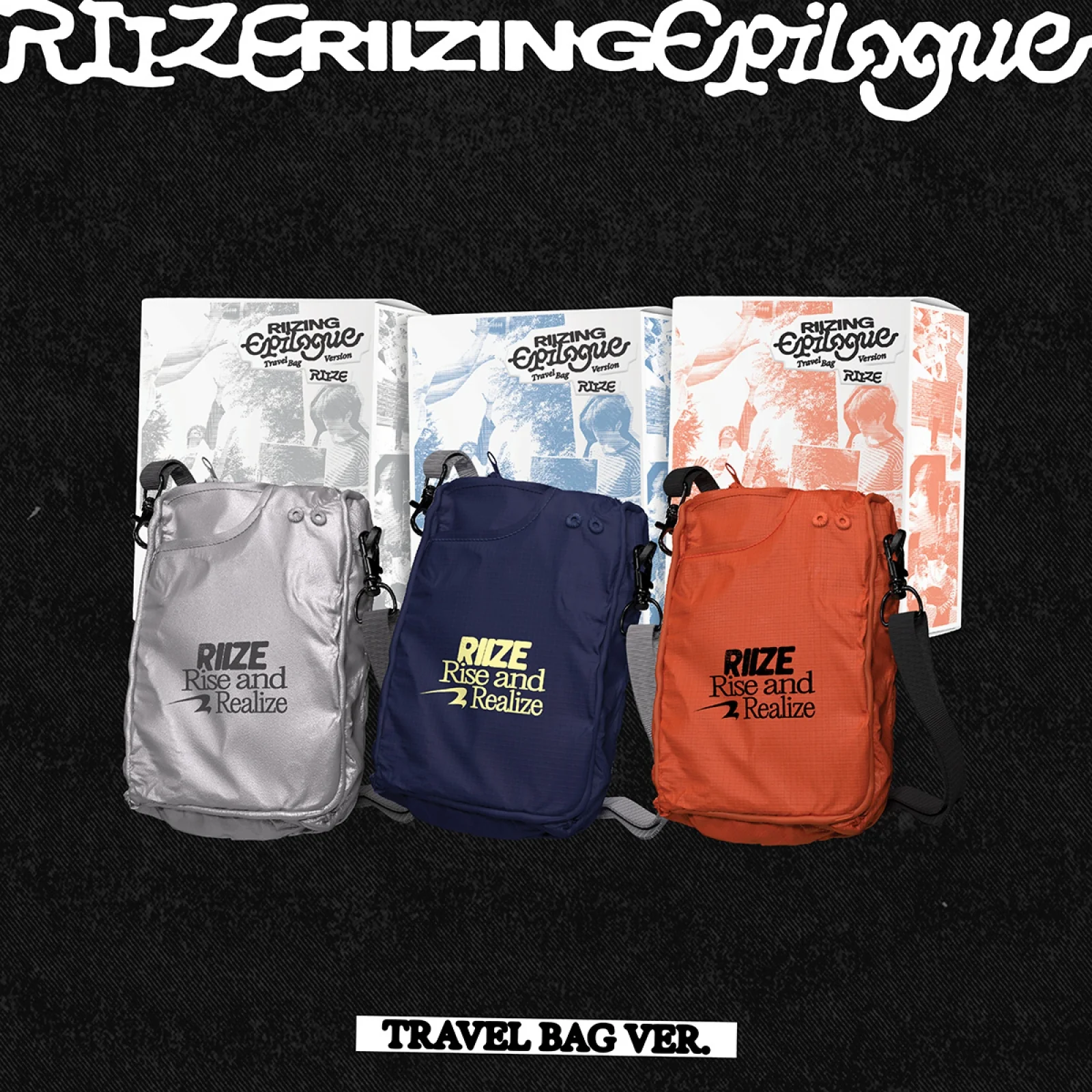 RIIZE - RIIZING : Epilogue / 1st Mini Album (LIMITED EDITION_TRAVEL BAG Ver.) - Image 2