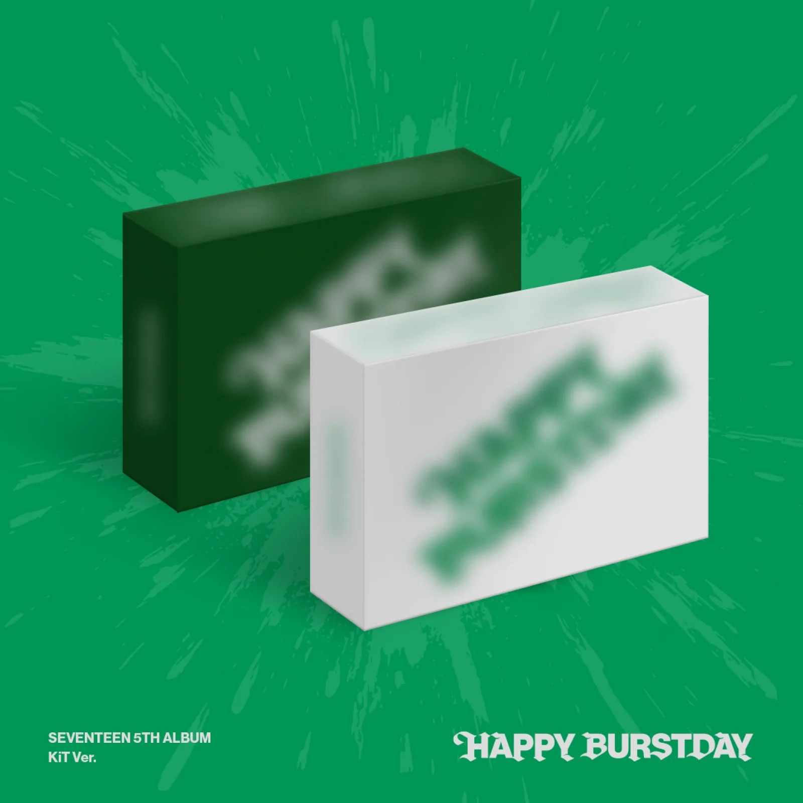 SEVENTEEN - HAPPY BURSTDAY / 5TH ALBUM (KiT Ver.)