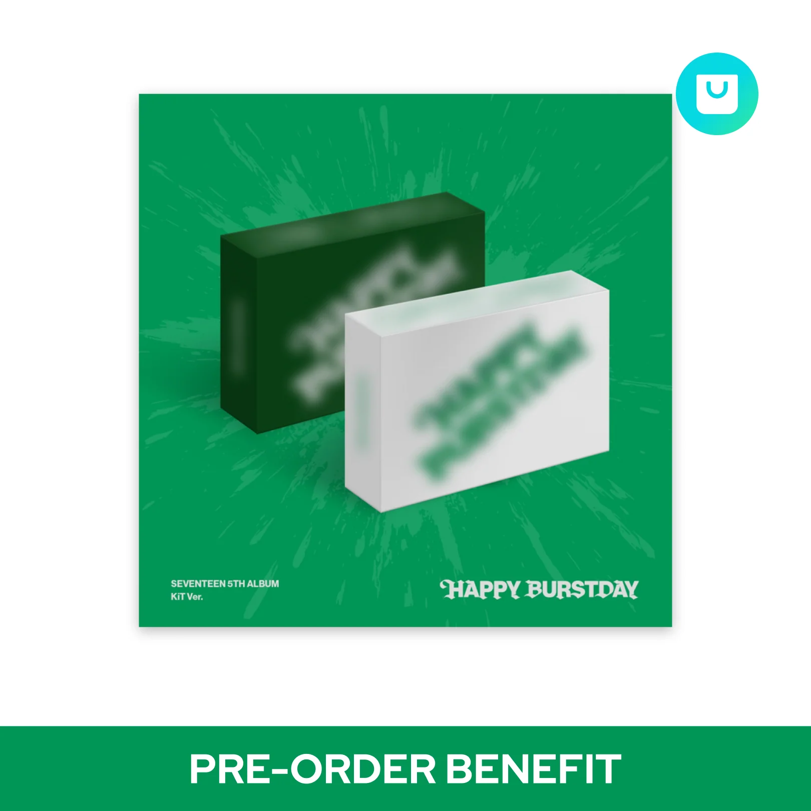 SEVENTEEN - HAPPY BURSTDAY / 5TH ALBUM (KiT Ver.) - Image 2