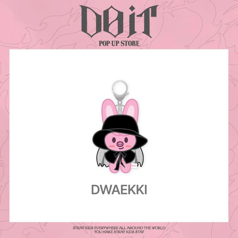 [Limited] Stray Kids - SKZOO COSTUME MAGNET PLUSH KEYRING / POP-UP STORE [DO IT] MD - Image 4