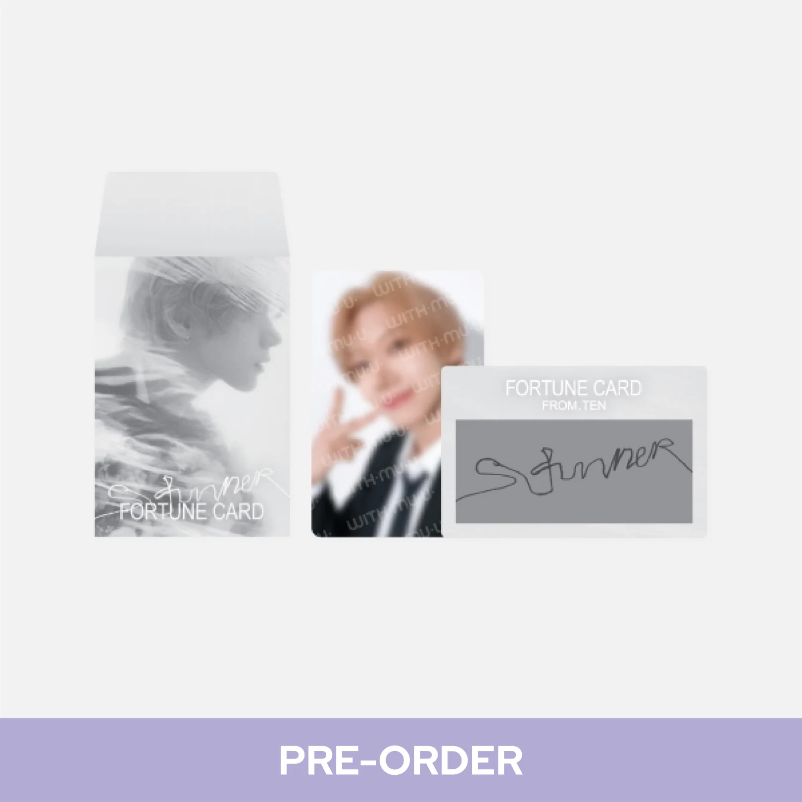 [Aldi Price Match] TEN (NCT) - FORTUNE SCRATCH SET (RANDOM) / 1001 MOVEMENT ‘STUNNER' IN SEOUL OFFICIAL MD - Image 2