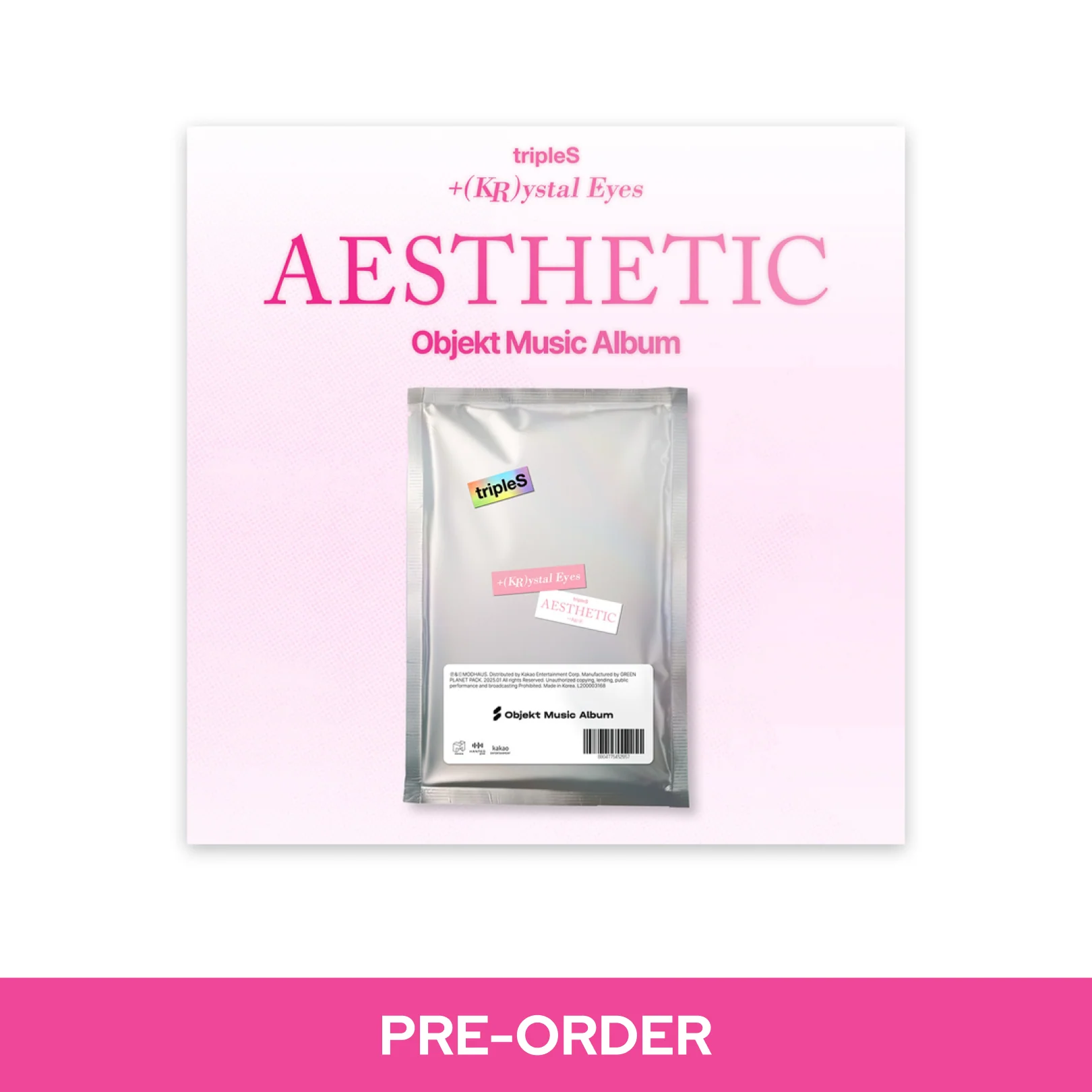 tripleS +(KR)ystal Eyes - AESTHETIC / MINI ALBUM (Objekt Music Album) - Image 2