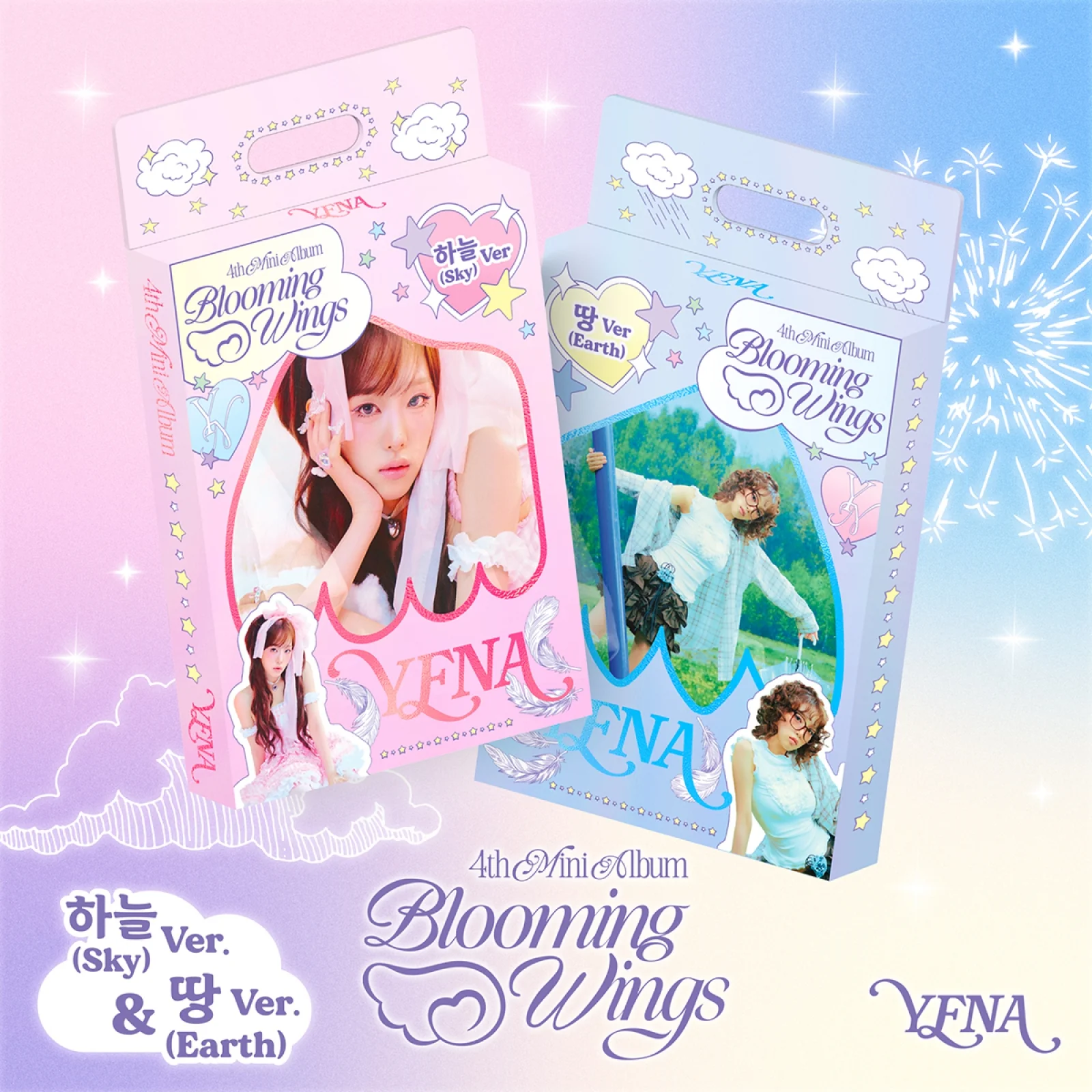 [RESTOCK] YENA - Blooming Wings / 4th Mini Album (Standard ver.)