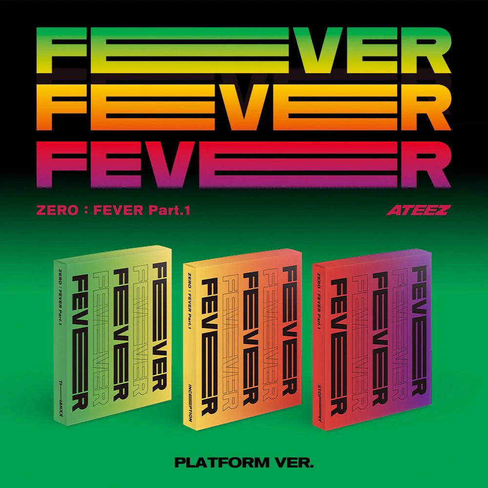 [RESTOCK] ATEEZ - ZERO : FEVER Part.1 (Platform ver.)(SMART ALBUM) *Cover Select